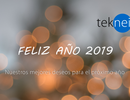 Felicitación teknei año 2019
