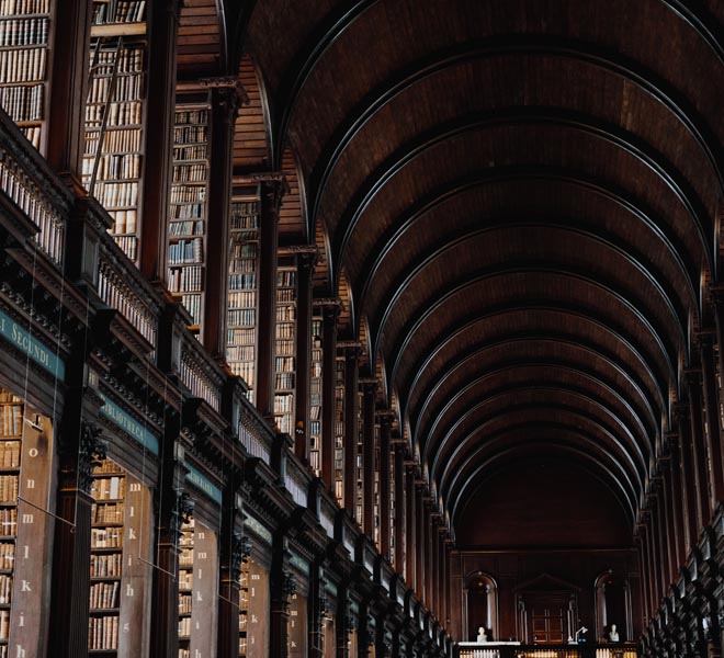 Problema gestión documental. biblioteca trinity college, Dublín (Irlanda)