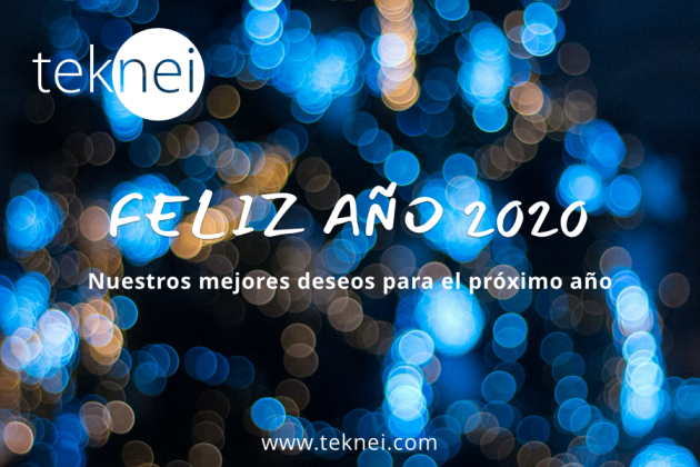 felicitación teknei feliz año 2020