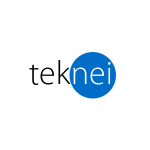 logotipo de teknei. Tecnología