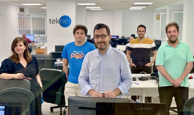equipo de RPA, oficina de Teknei, España