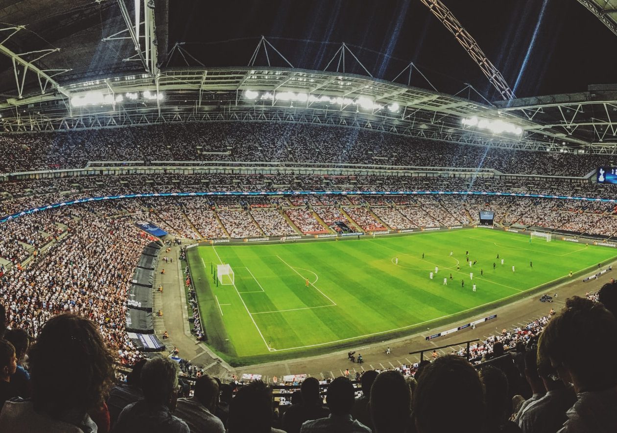 Estadio de fútbol. Tecnología blockchain para el acceso a eventos
