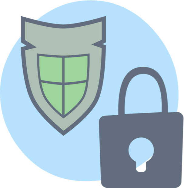 icono-seguridad-teknei-onboarding Icono Teknei Onboarding. Beneficio seguridad